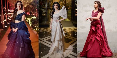 The Best Gaurav Gupta Cocktail Outfits We Spotted On Real Brides!