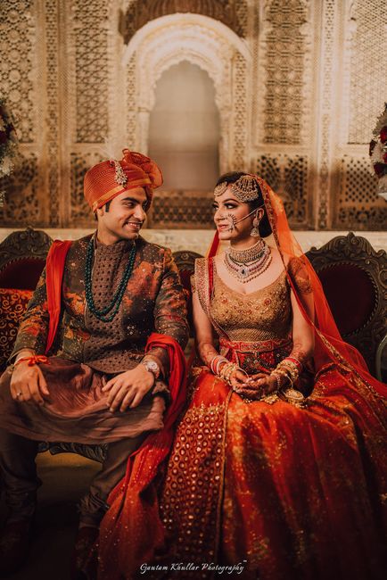 Gorgeous Destination Wedding In Agra With A Stunning Bridal Solo Entry!