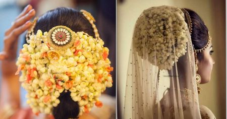 30+ Creative And Modern Ways To Style The Traditional Gajra On Your Wedding Day!