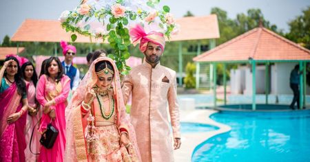 Pretty DIY Wedding In Bangalore With Lots Of Personalised Ideas!