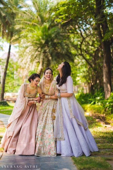 This Blogger Bride Had The Prettiest Shoot With Her Bridesmaids!