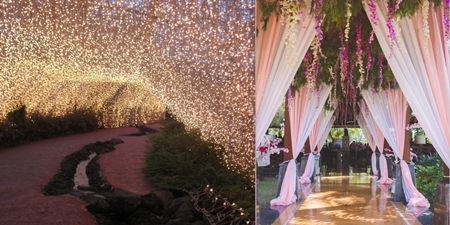 15+ Incredible Entry Walkways Into Your Wedding!