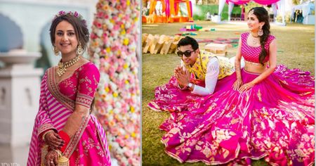 Pink is Precious: The Best Fuchsia Lehengas We've Ever Seen On WMG Brides!