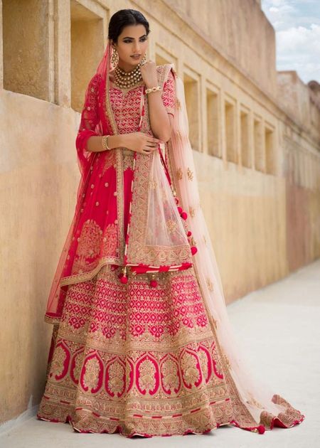 A Budget Of INR 1 Lakh For Your Bridal Lehenga? Here's Where You Should Shop!