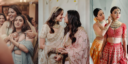 The Prettiest Bride & Sister Portraits We Came Across!