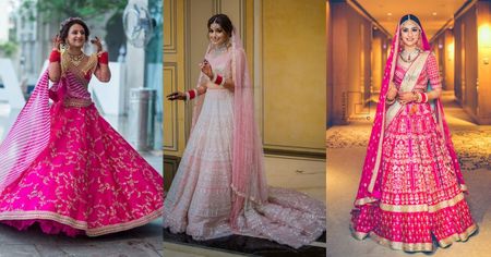Pretty Pink Lehengas We Spotted On WMG & We Can't Stop Drooling Over Them!