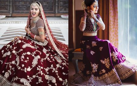 Pretty Lehengas To Bookmark For Your Winter Wedding!