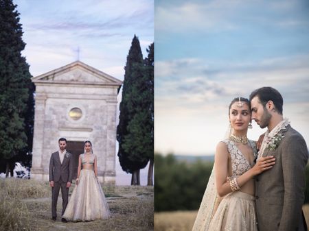 This Beautifully Styled Shoot In Tuscany With A Real Couple Is The Prettiest Thing You'll See Today!