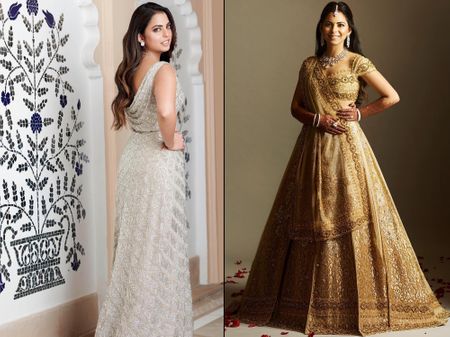Here's What (& Who) Isha Ambani Wore At Each Of Her Wedding Functions!