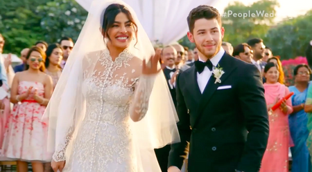 Priyanka Chopra Created History By Being The First Bride Ever To Wear A Custom Ralph Lauren Wedding Gown & It's Gorgeous!