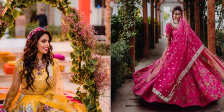 A Gorgeous Cross-Culture Dubai Wedding With A Bride In Dazzling Outfits!