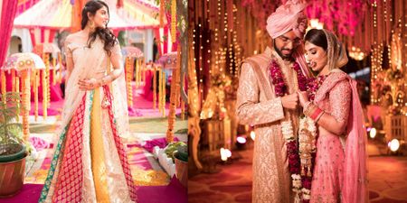 A Gorgeous Punjab Wedding With A Bride Who Designed Her Own Outfits