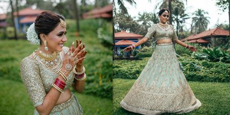 A Fun Goa Wedding With Sunset Hues And A Kickass Bridal Entry