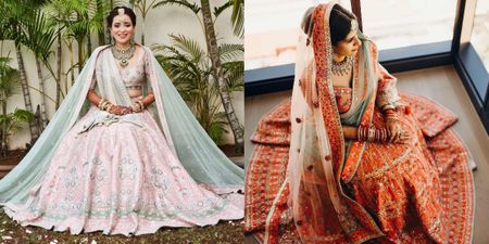 Unique Bridal Lehenga Colour Combinations Which Will Be Big In 2021!
