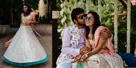 A Fun Udaipur Wedding With The Most Unique Mehendi Look of 2019!