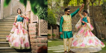 A Dreamy Udaipur Wedding & A Day Mehendi With A Pop Of Quirk & Colour