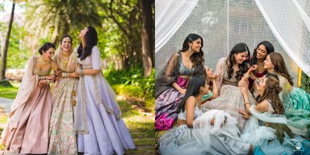 The Prettiest Mehendi & Wedding Day Bridal Squad Photos We Spotted Off Late!