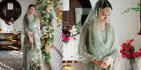 A Glam Mumbai Engagement With Stunning House Decor & A Bride In Offbeat Outfits