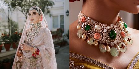 25+ Statement Bridal Chokers That We Spotted Recently!