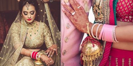 Brides Who Wore Contrasting Chooras With Their Lehengas