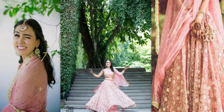 A Beautiful Delhi Wedding Of High-School Sweethearts With The Bride In Stunning Outfits