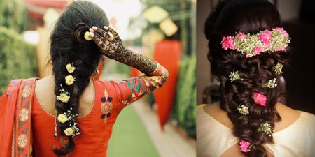 Braided Hairstyles For Your Engagement/Sangeet/Mehendi
