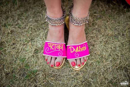 Quirky Footwear Spotted On Real Brides Off-Late!