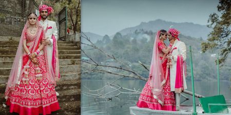 A Gorgeous Wedding In The Hills With The Couple In Perfectly Coordinated Outfits