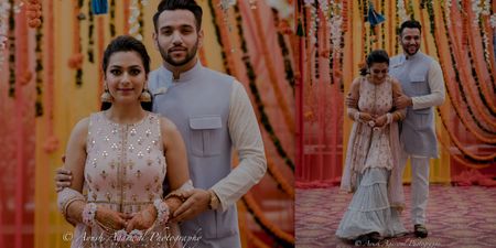 An Elegant Chandigarh Wedding With A Unique Mehendi Outfit