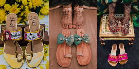 Quirky Bridal Footwear For Mehendi We Spotted On Real Brides!