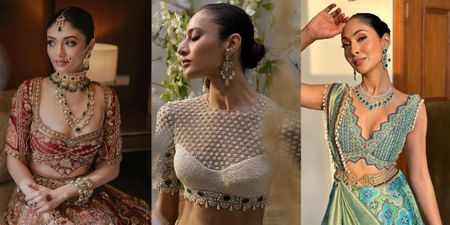 30 Stunning Blouse Designs To Consider For Your Wedding