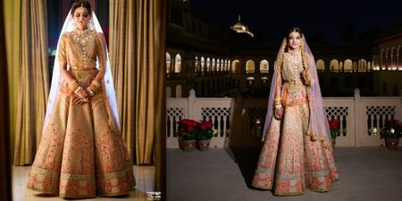 A Glam Jaipur Wedding With The Bride In Colourful Outfits