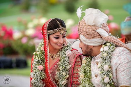 A Dreamy Wedding With The Bride In A Red Lehenga