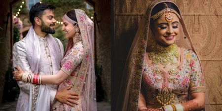 Brides Who Wore Anushka’s Lehenga In Different Ways!