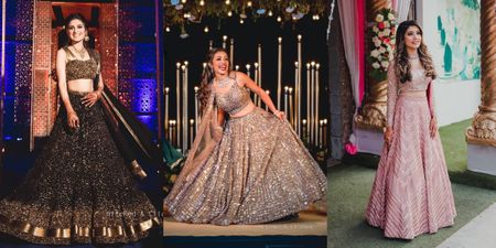 Glitter All The Way! The Most Amazing Shimmery Lehengas We Spotted Real Brides In!