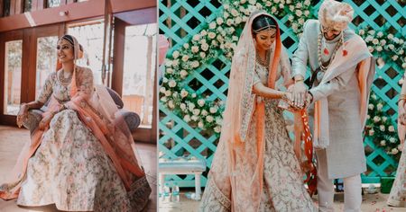 A Charming Bangalore Wedding With Kitsch Details And A Bride In Mint