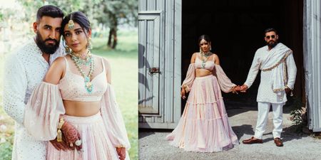 A Gorgeous Engagement With The Bride Who Designed Her & Her Fiance's Outfits