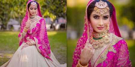 This Bride Wore A 30 Year Old Vintage Dupatta!