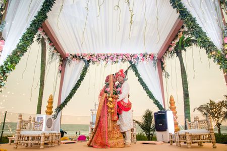 These Travel Freaks Had Country Themed Functions At Their Goa Wedding!