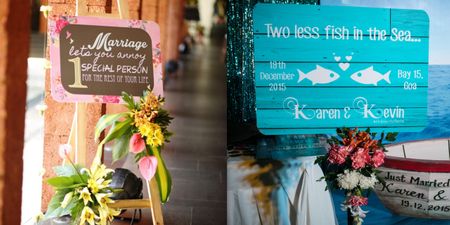 Here Are The Funniest Wedding Signs We've Ever Seen!