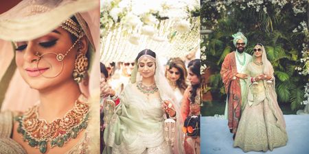 Gorgeous Delhi Wedding With Pastel Hues & Breathtaking Jewellery