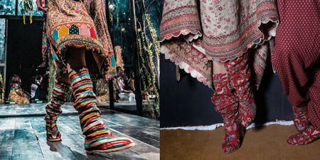 Sabyasachi Launches An Epic Collection Of Boots and Shoes For All You Winter Brides!