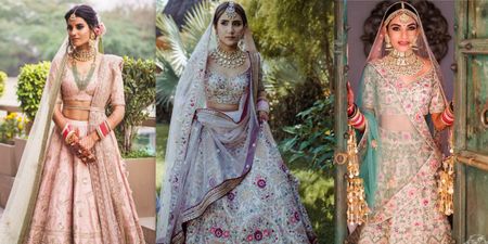 Brides Who Picked Beautiful Chandni Chowk Lehengas For Their 2019 Wedding