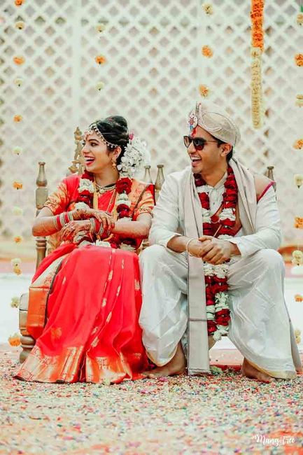 A Full Of Zest Bangalore Wedding With The Bride In A Timeless Red Saree