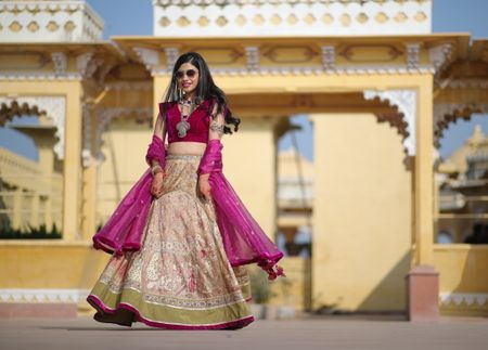 A Glam Udaipur Wedding With The Bride In A Traditional Lehenga