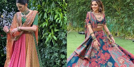 Multicoloured Panelled Lehengas Are In, Monochrome Ones Are Out!