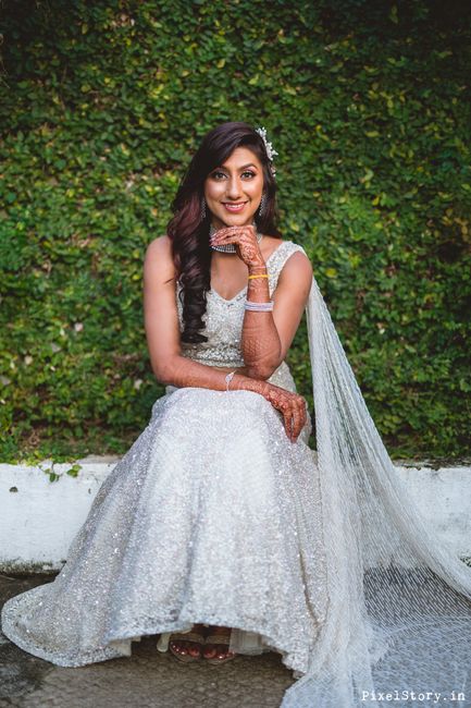 Stunning Tamil Wedding With A Shimmery Sangeet Outfit