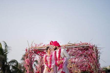 A Pink Themed Beach Wedding With Gorgeous Decor