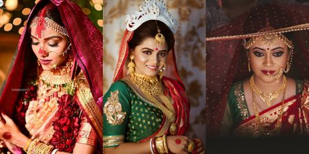 These Bengali Bridal Portraits Have Our Hearts!