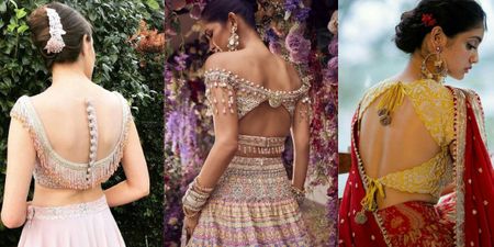 40+ Stunning Backless Blouse Designs That Wowed Us!